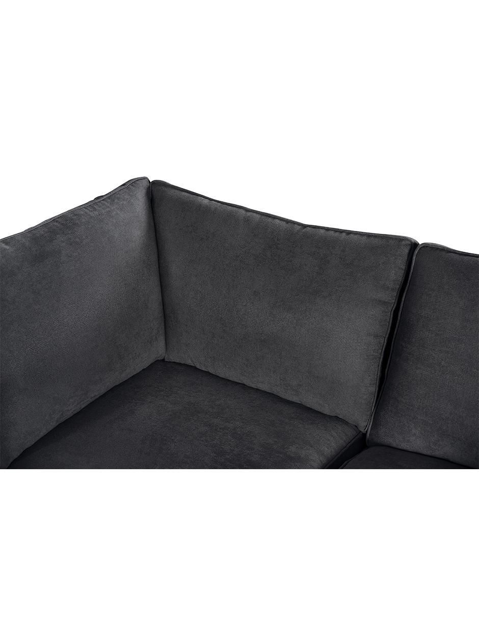 Sala modular morelli de 4 módulos memory foam reclinable a 3 posiciones makora "de" chenille