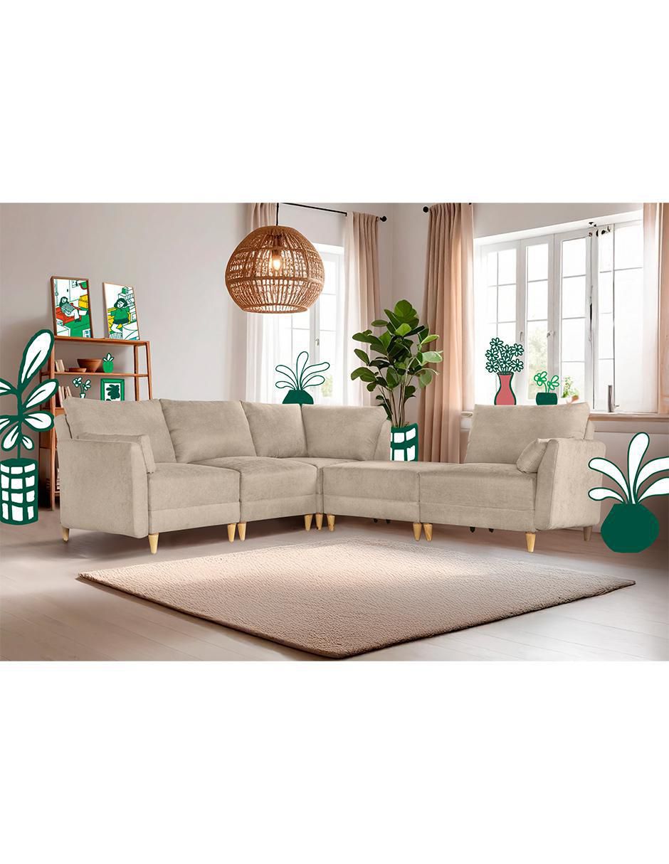Sala modular Everyn de chenille 5