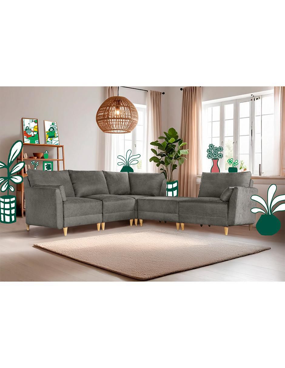 Sala modular Everyn de chenille 11