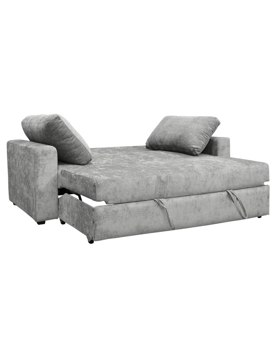 SOFÁ CAMA TRINITY 2 HERRAJES TEL, GRIS
