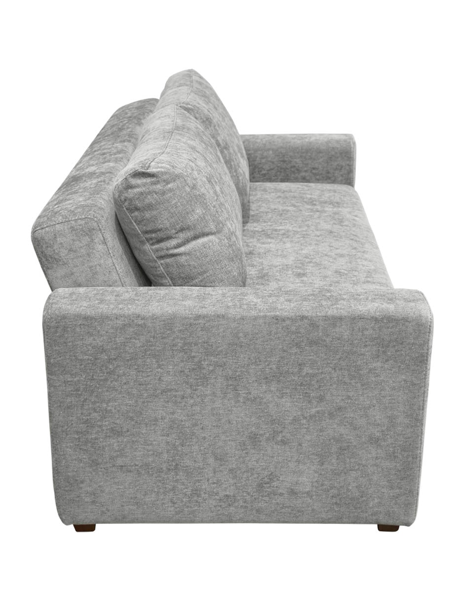 SOFÁ CAMA TRINITY 2 HERRAJES TEL, GRIS