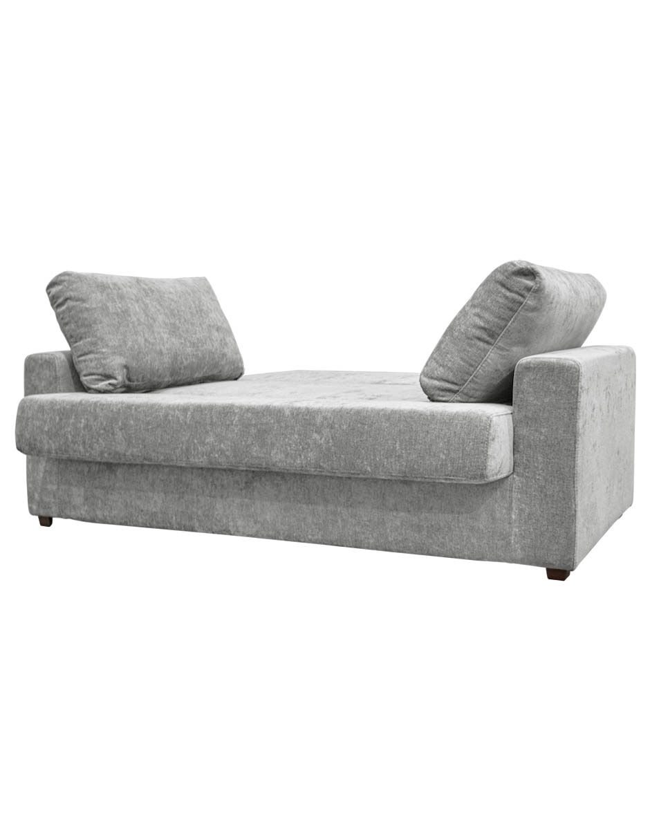 SOFÁ CAMA TRINITY 2 HERRAJES TEL, GRIS