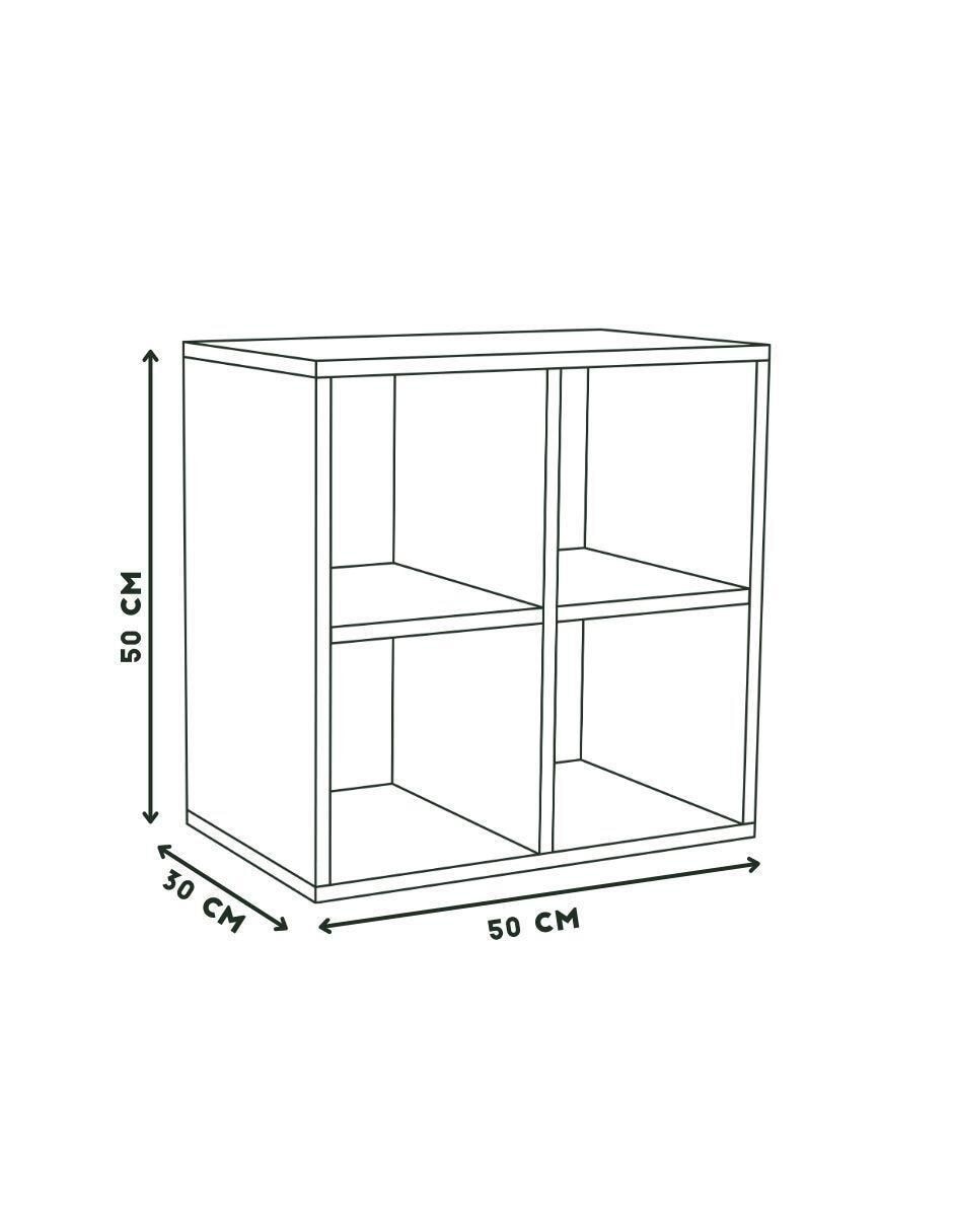 Librero armable Libreros de mdf 7
