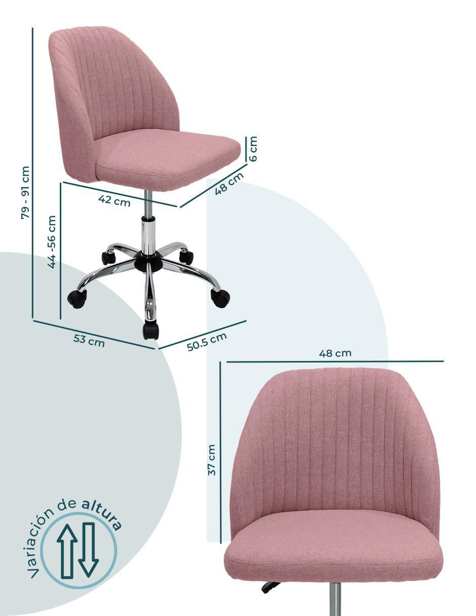 Silla de escritorio Henao de tela 8