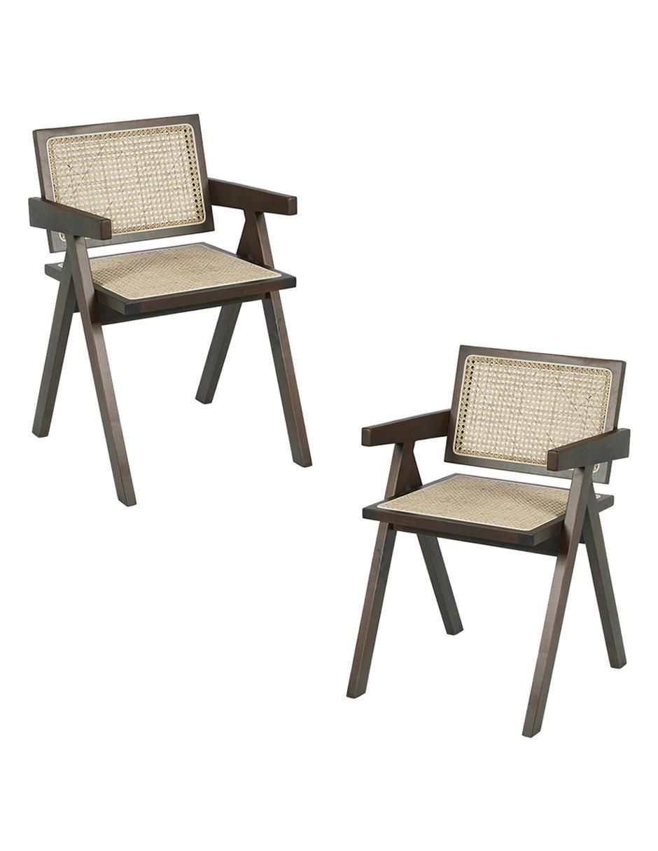 Set de sillas 2 piezas Jean Ilios Innova de madera