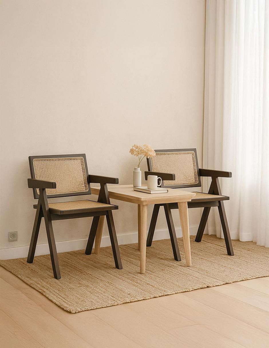 Set de sillas 2 piezas Jean Ilios Innova de madera