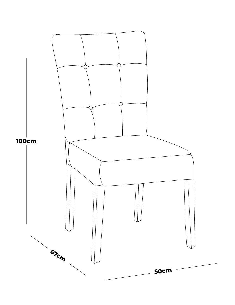 Silla 1 pieza Gondola de tela adulto 3