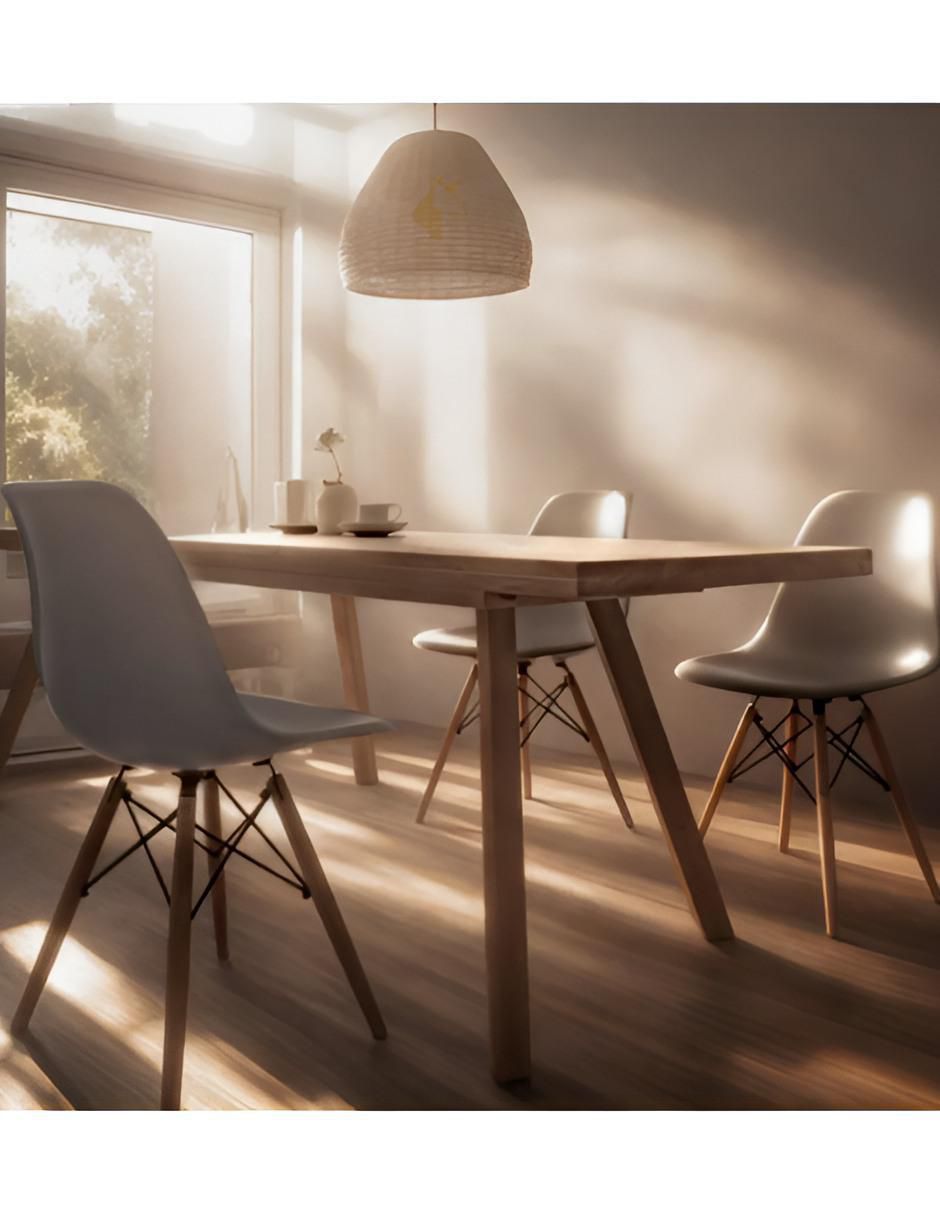 Silla 1 pieza de madera adulto 2
