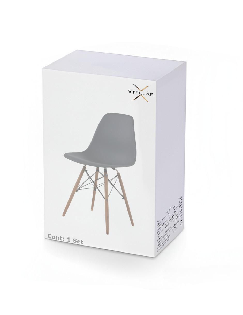 Silla 1 pieza de madera adulto 3