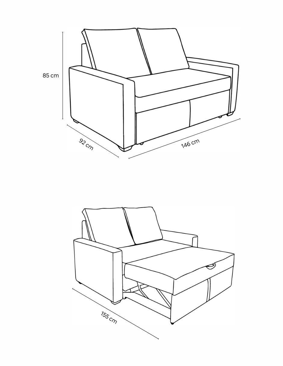 Sofá cama Luma 9