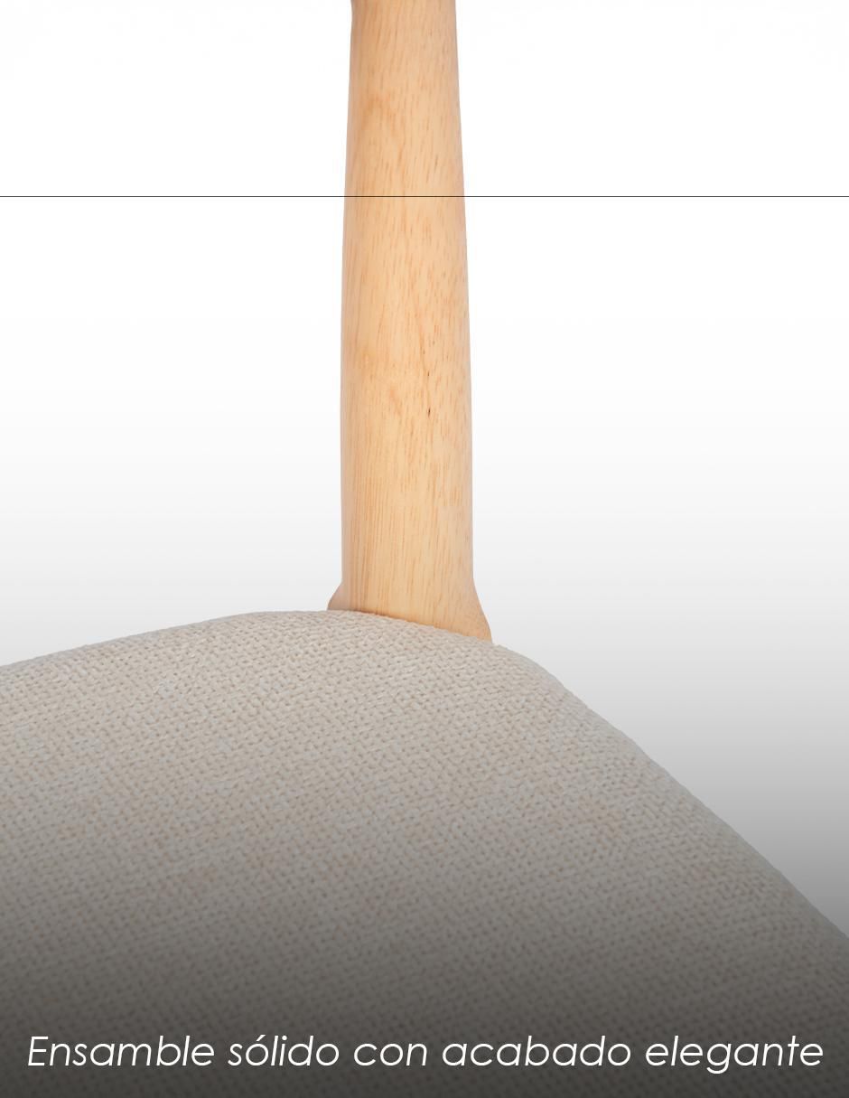 Juego de sillas 2 piezas Nordico de madera adulto 12