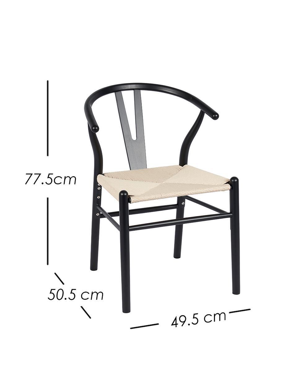 Juego de sillas 2 "piezas" bone ilios innova "de" madera adulto