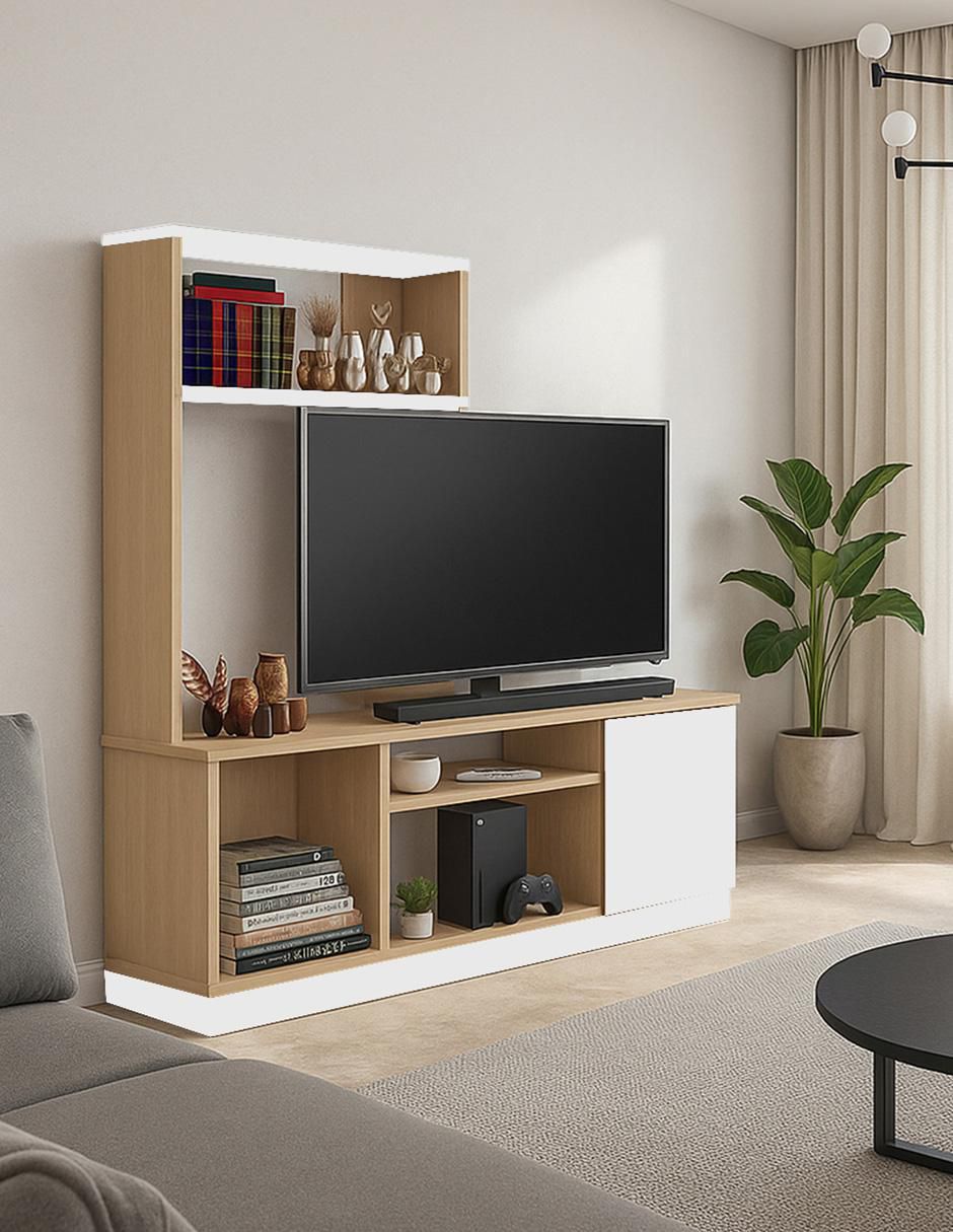 Mueble de TV armable Mueble para TV de melamina 3
