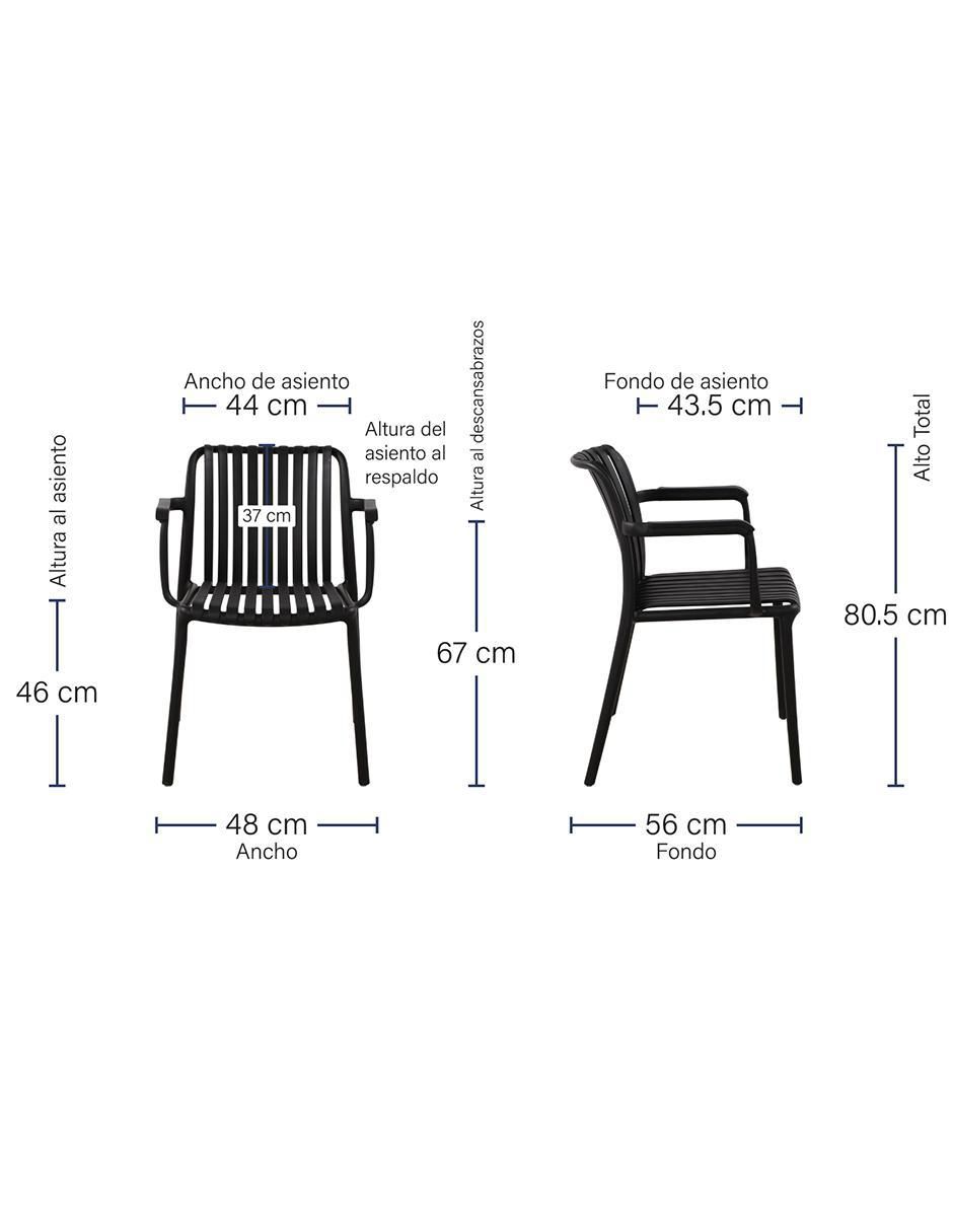 Silla 1 pieza Menorca adulto 6