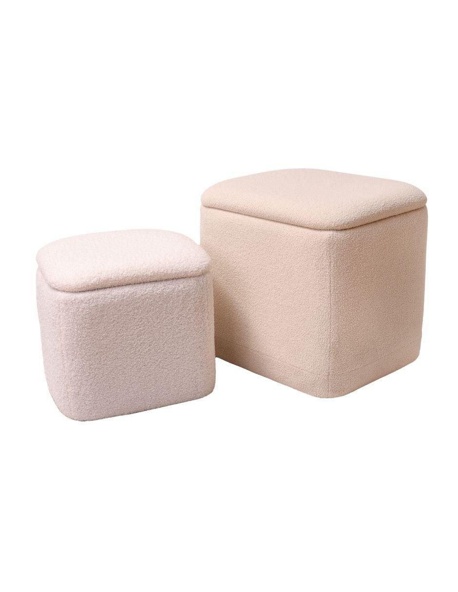 Set Taburete Teddy de MDF