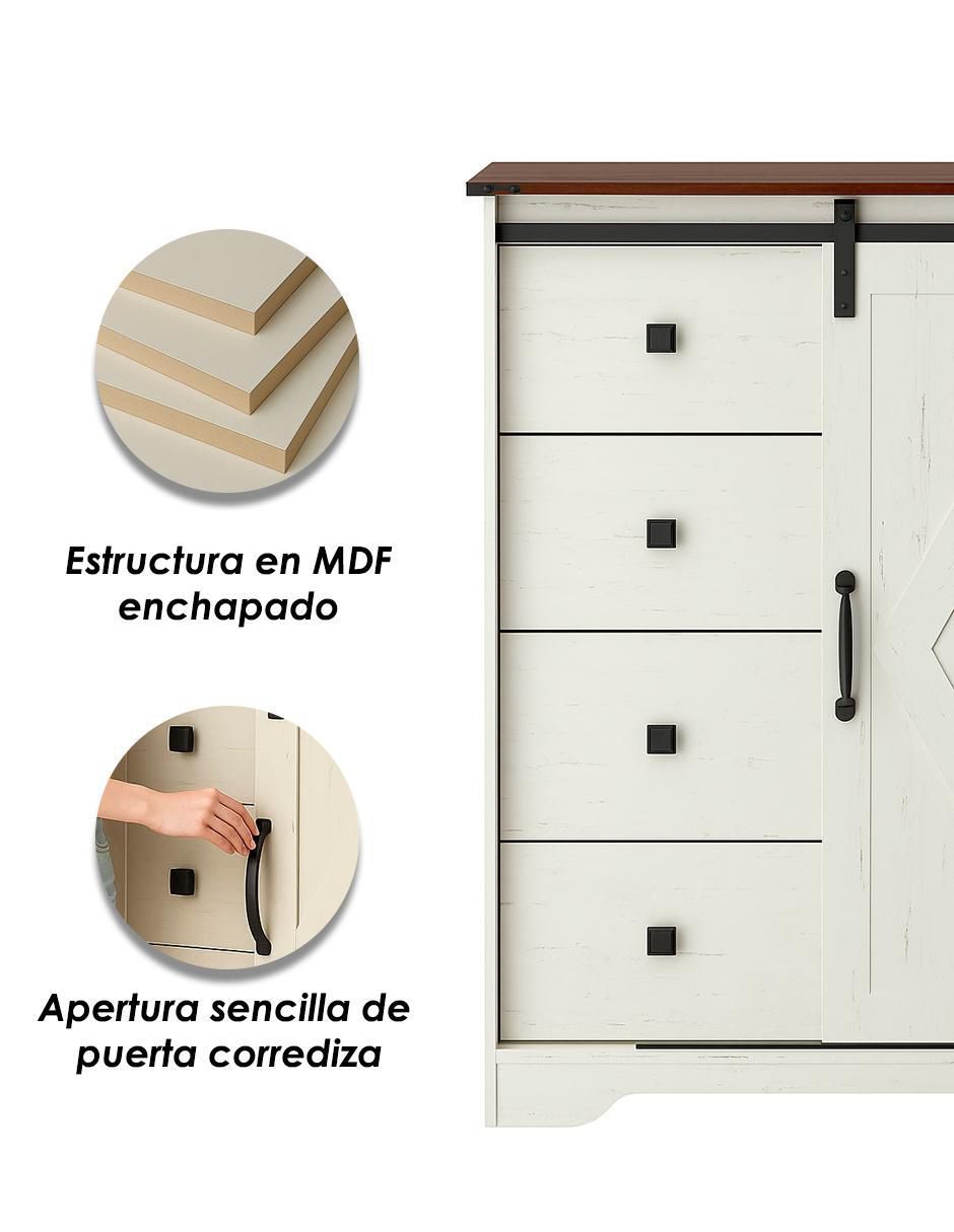 Cómoda de MDF 6