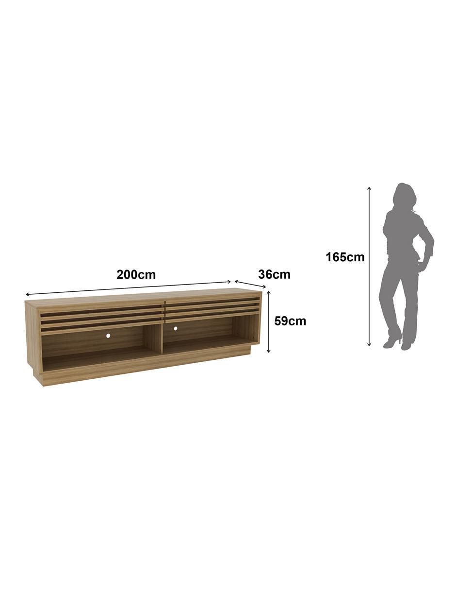 Mueble de tv armable Moderno de MDP 7