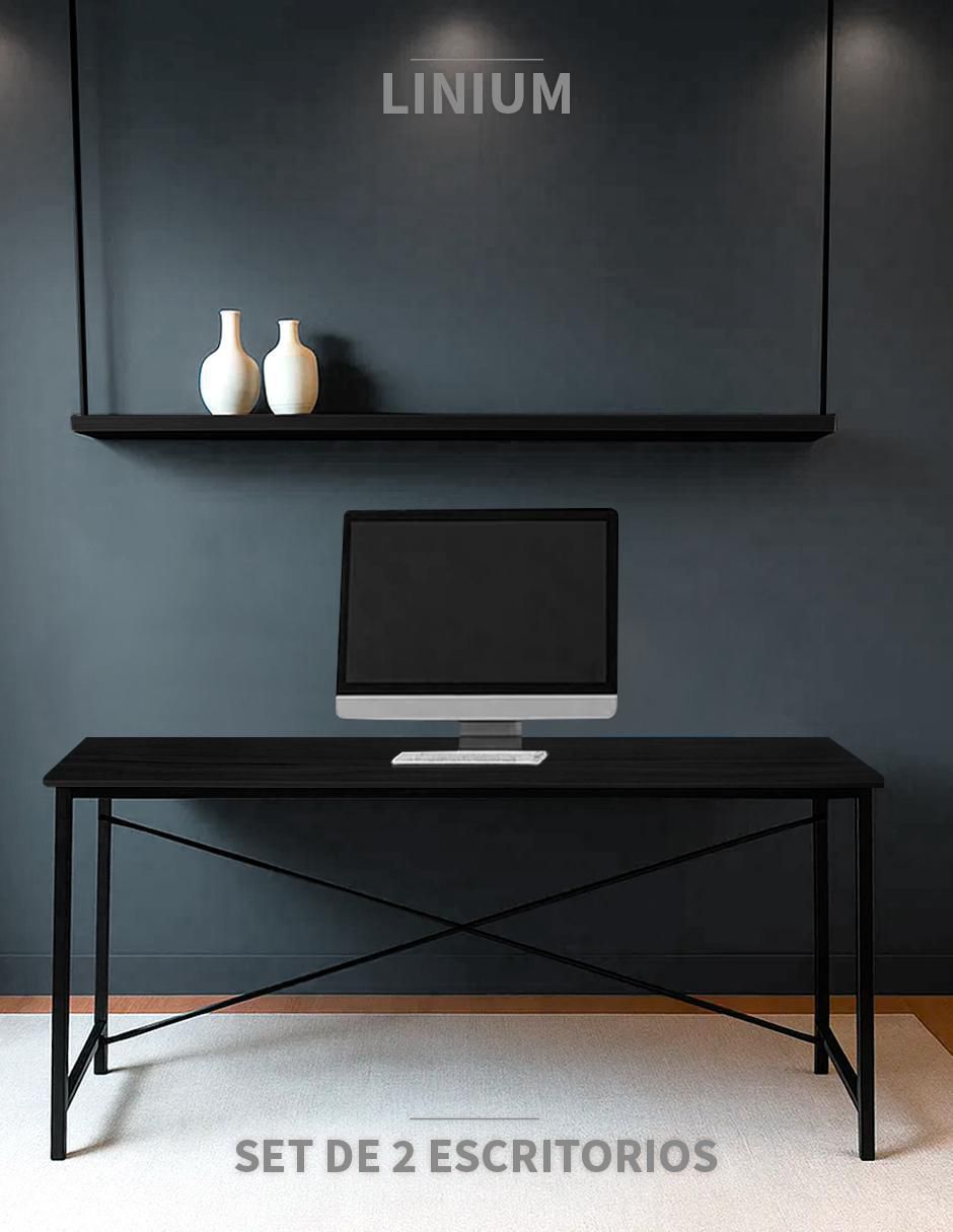 Escritorio armable Linium de madera