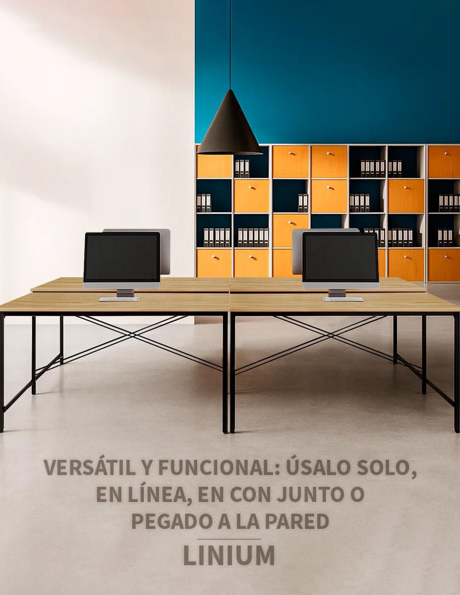 Escritorio armable de madera 6