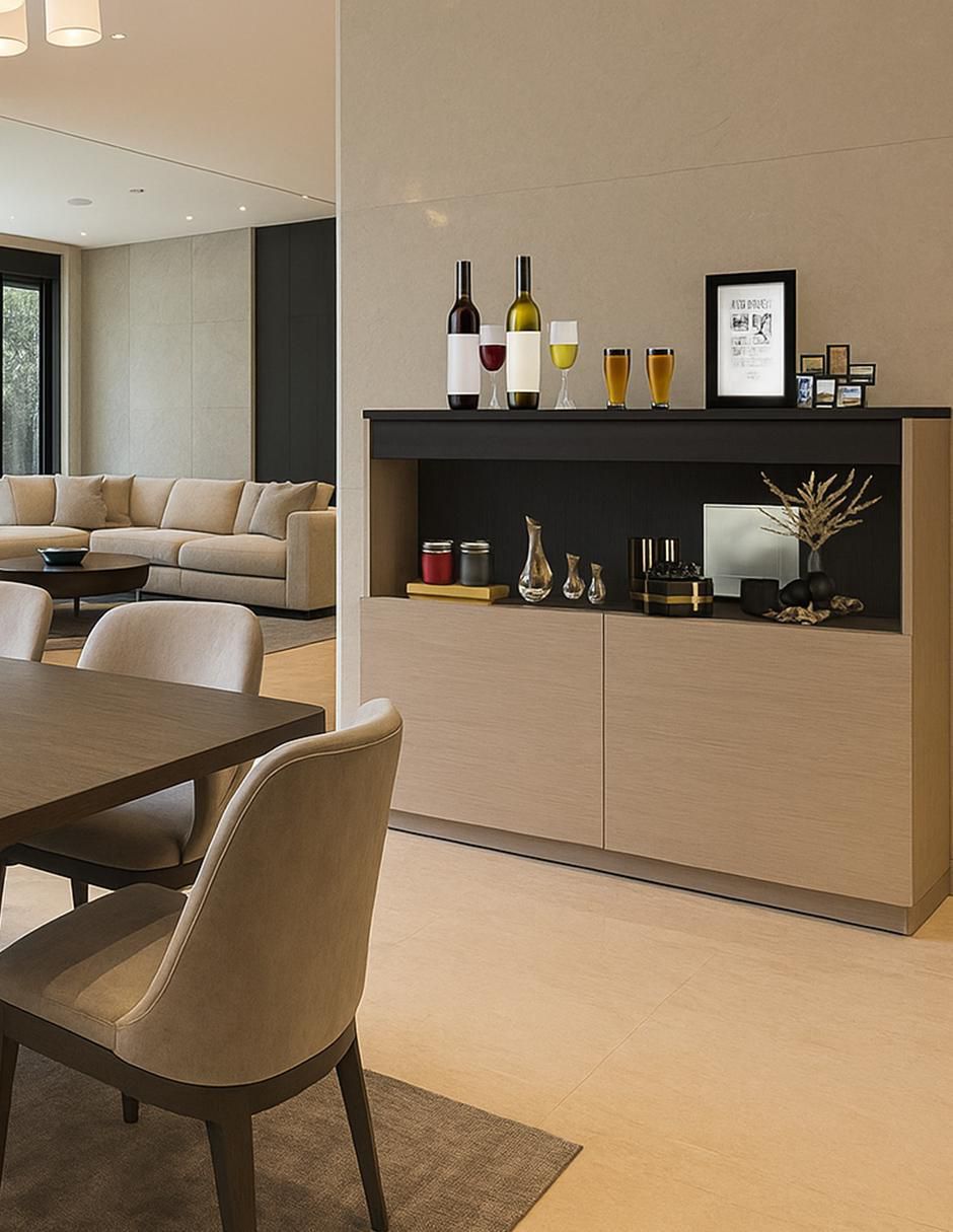 Credenza armable de melamina 5