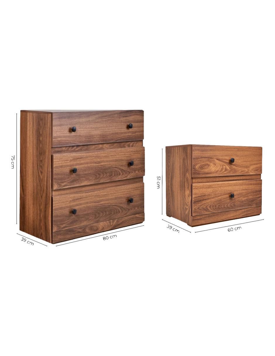 Set de buró Louis de MDF 10