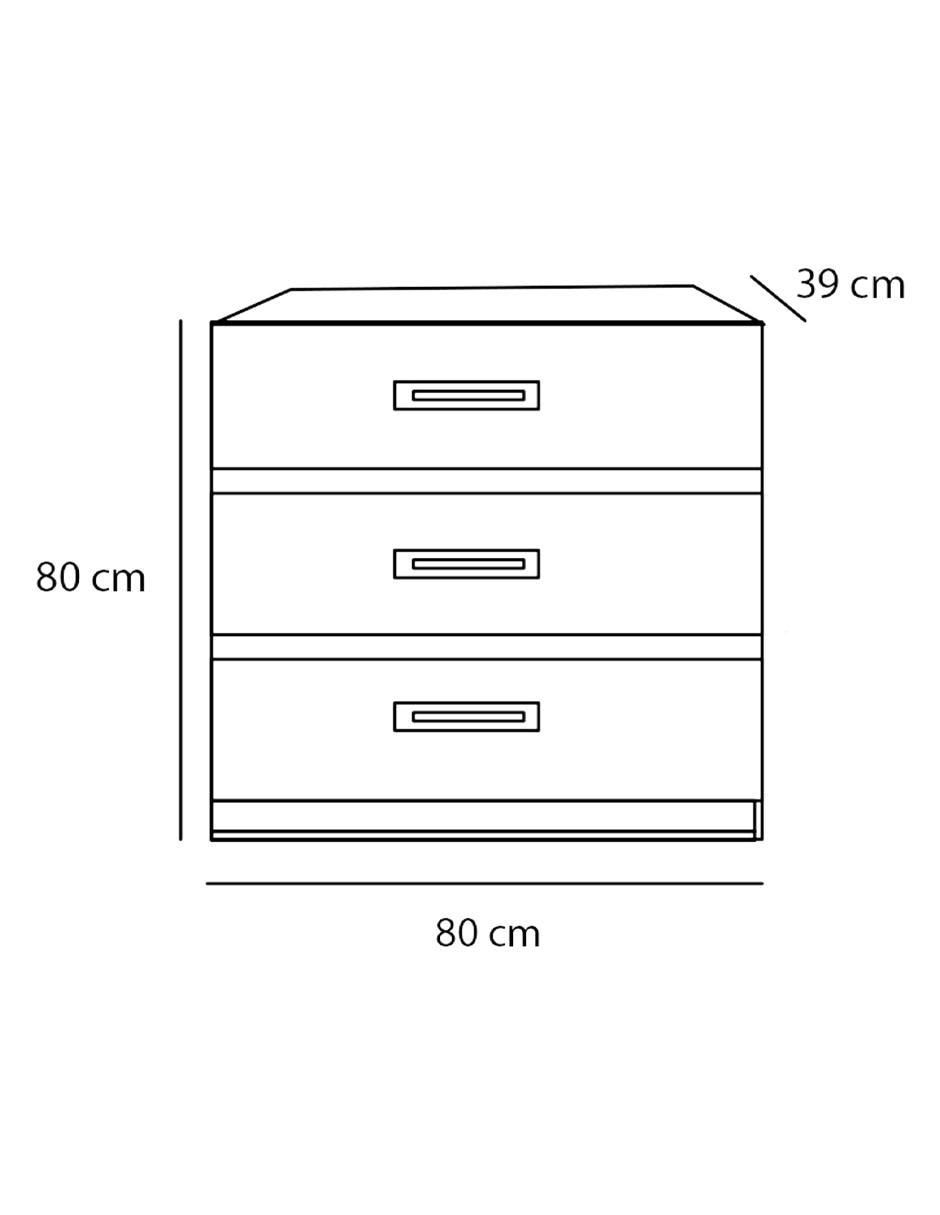 Cómoda Santana de MDF 6