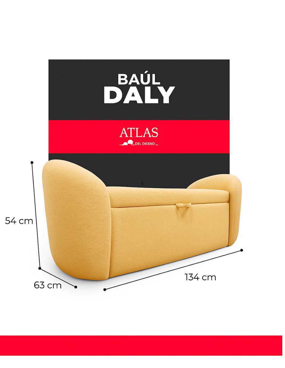 Baúl de MDF y madera Daly 6