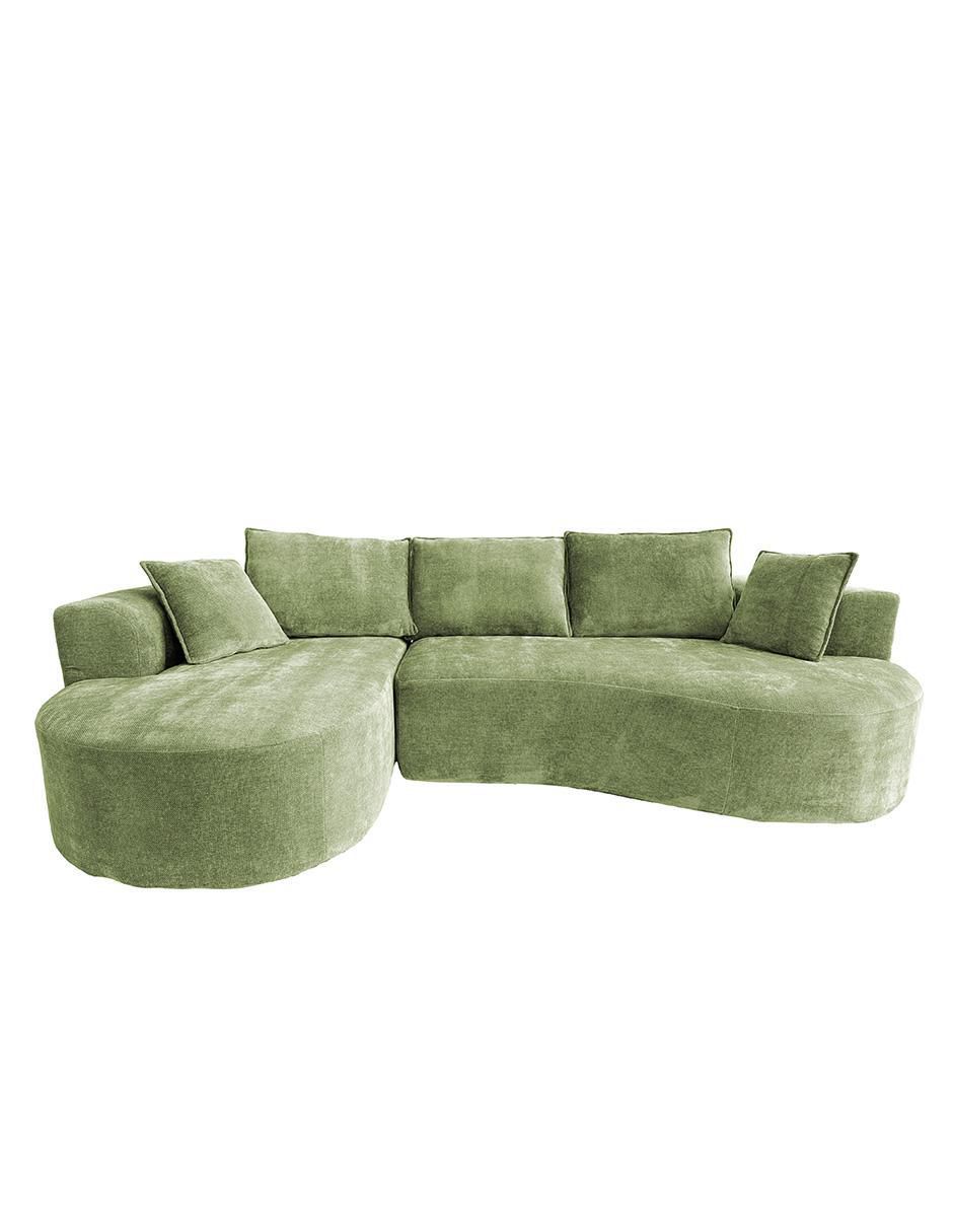 Sala modular Chloe de tela