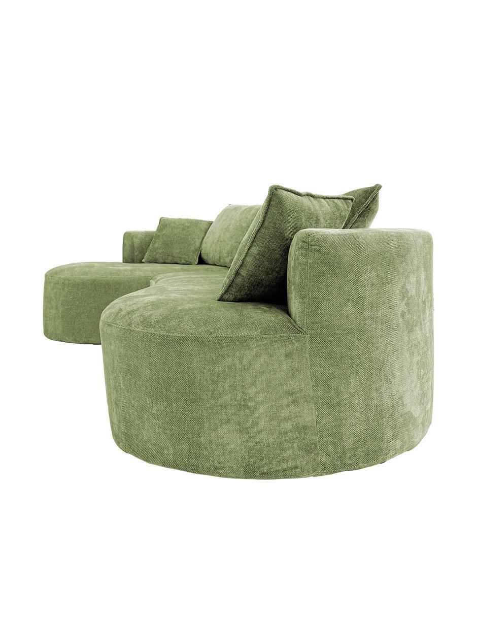 Sala modular Chloe de tela 3