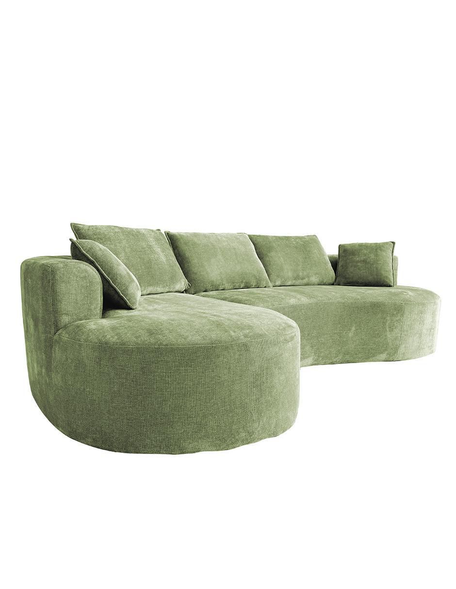 Sala modular Chloe de tela 5