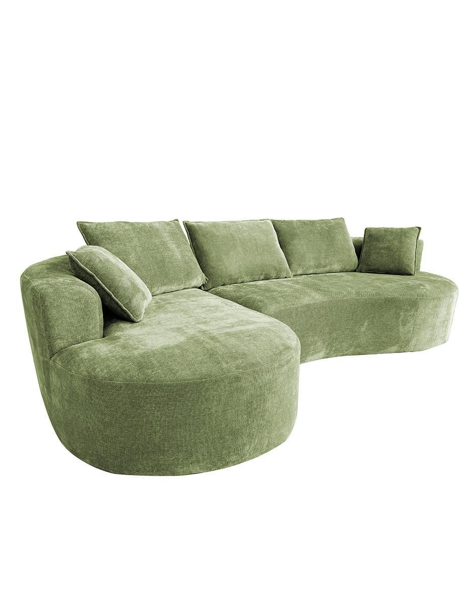 Sala modular Chloe de tela 7