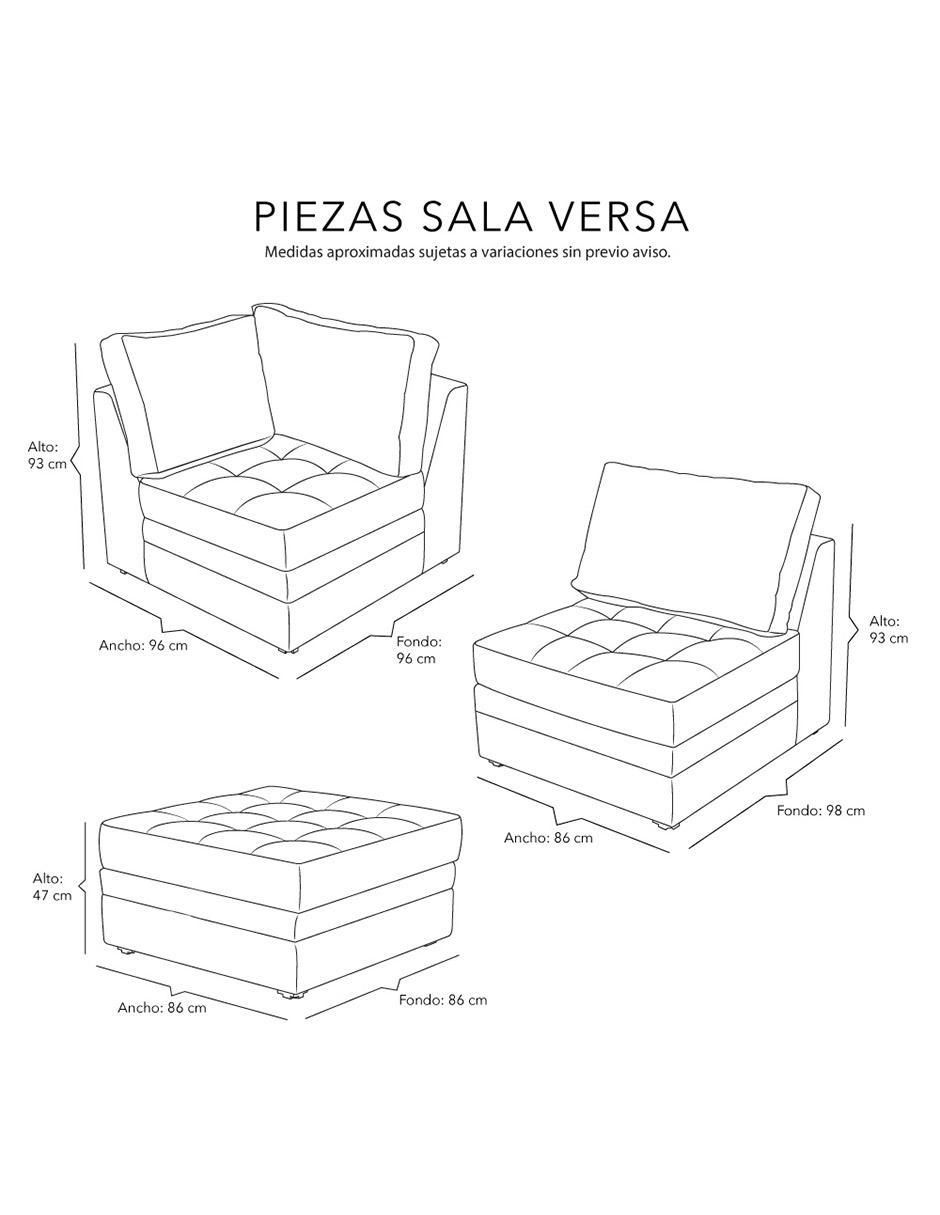 Sala modular Dicasa de tela