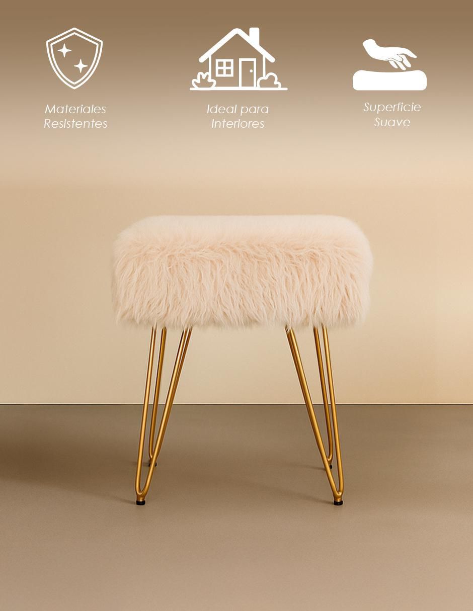 Taburete de tela 2
