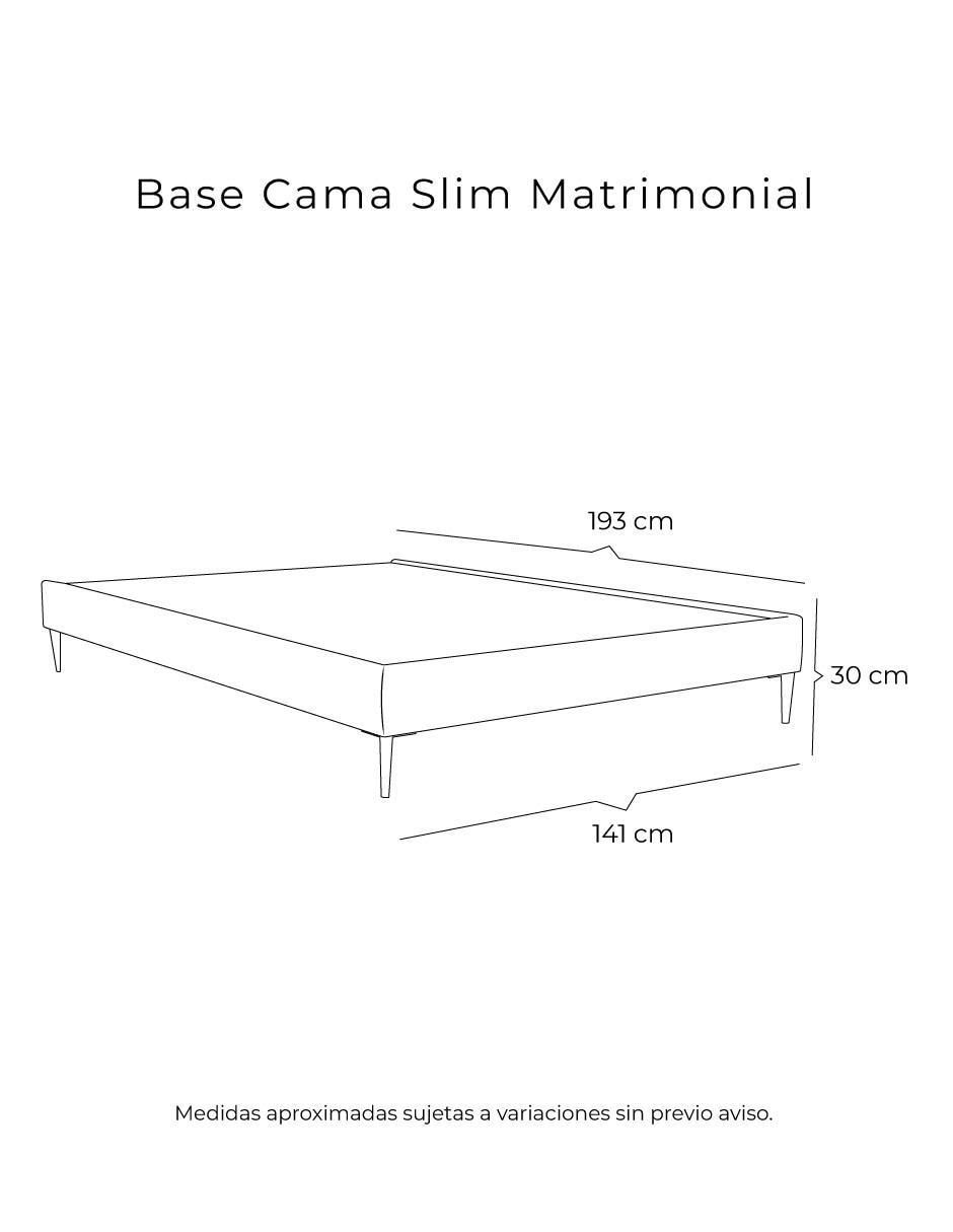 Base para cama de madera pino 2