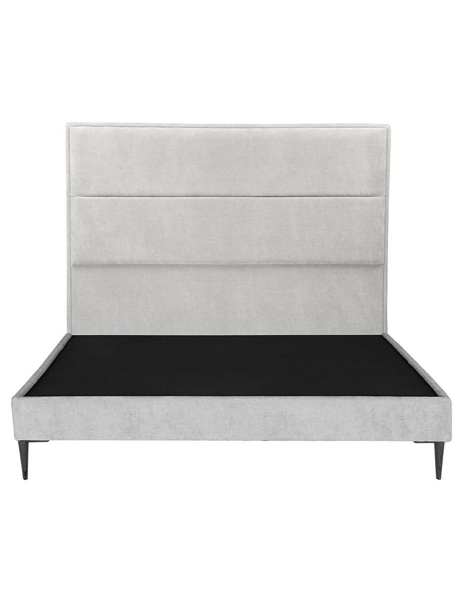 Cama Ibiza Slim de madera y tela