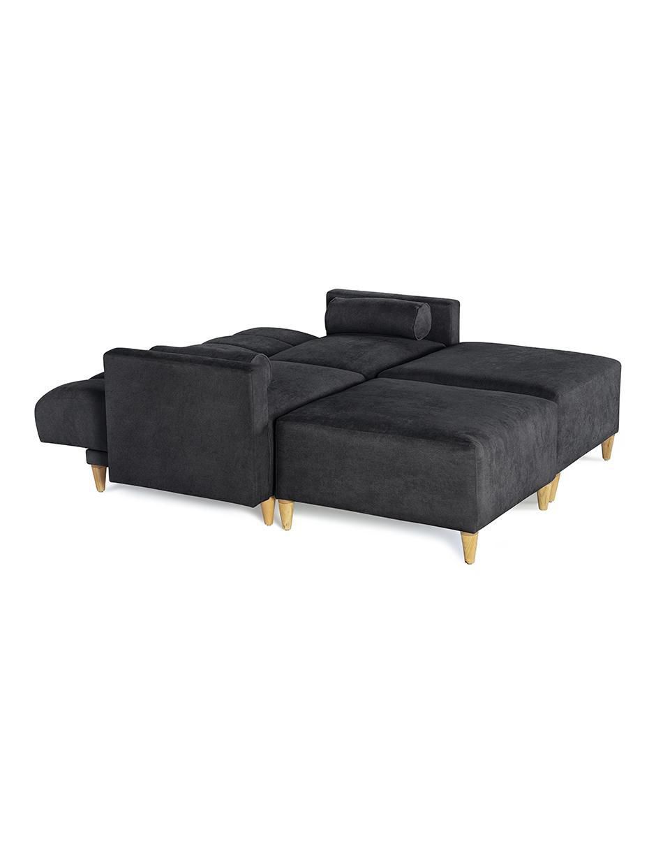 Sala modular kieran de 4 módulos memory foam reclinable a 3 posiciones makora "de" chenille