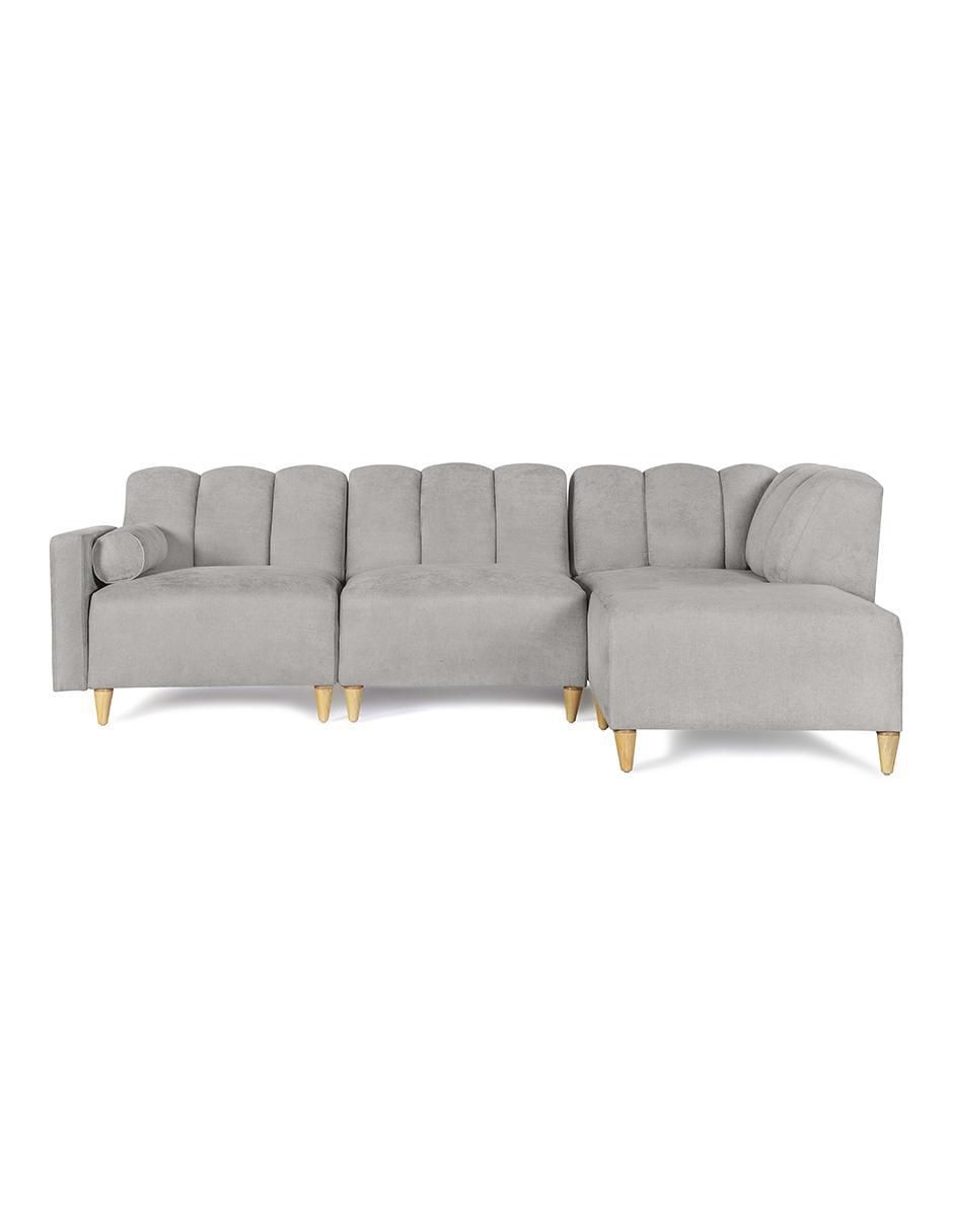 Sala modular Kieran de 4 módulos memory foam reclinable a 3 posiciones de Chenille Sala modular Kieran de 4 módulos memory foam reclinable a 3 posiciones de Chenille