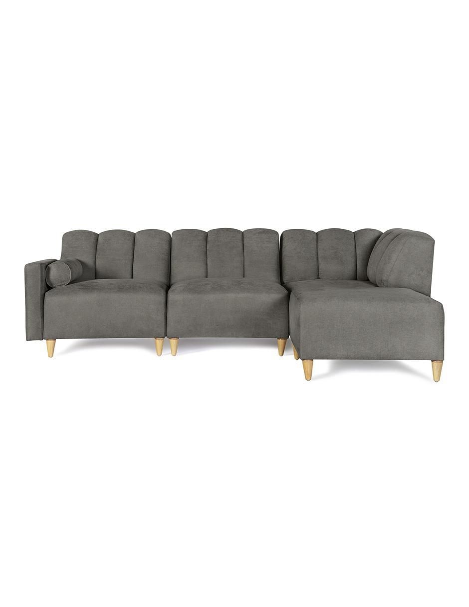 Sala modular Kieran de 4 módulos memory foam reclinable a 3 posiciones de Chenille Sala modular Kieran de 4 módulos memory foam reclinable a 3 posiciones de Chenille
