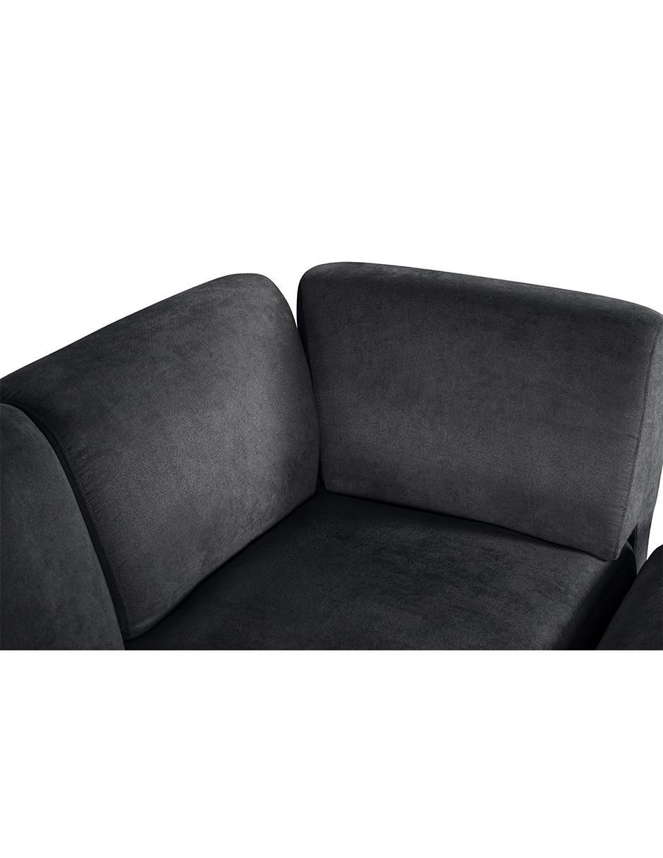 Sala modular zavian de 4 módulos memory foam reclinable a 3 posiciones makora "de" chenille