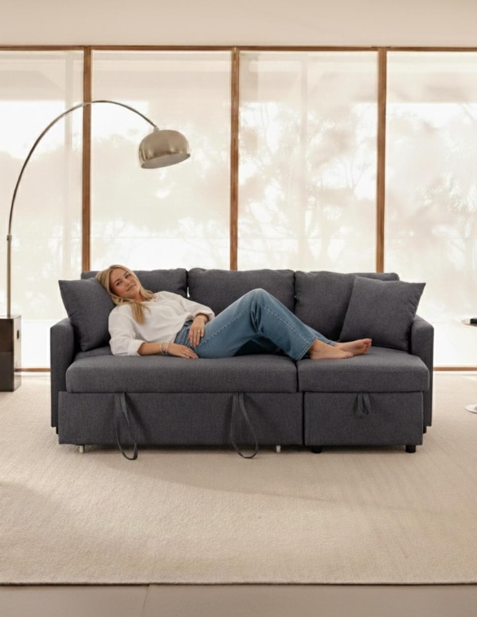 "futón/sofá cama" sí segovia easy living "de" poliéster