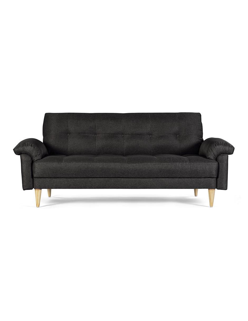 Sofá cama armable Salam memory foam reclinable 3 posiciones  de lino