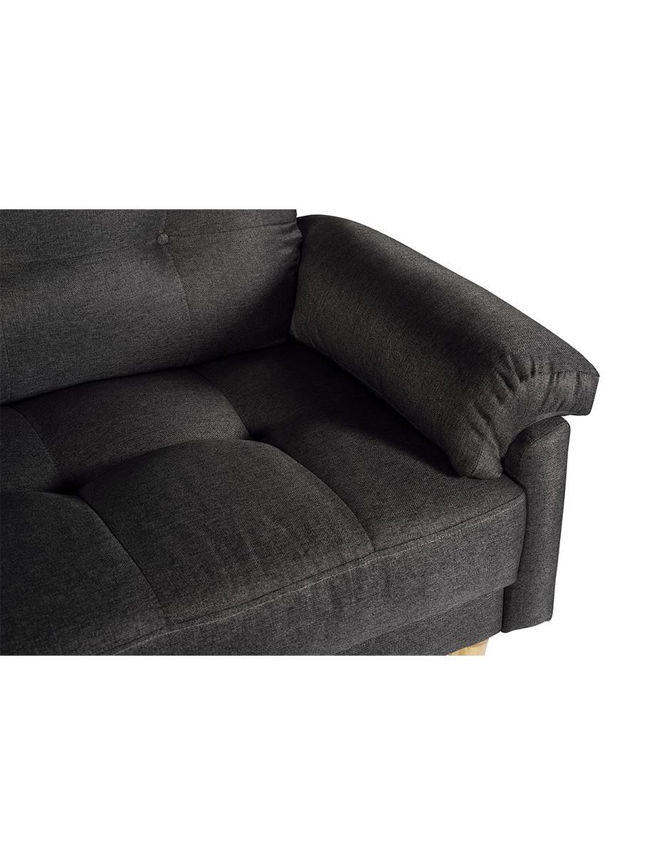 "futón/sofá cama" sí salam memory foam reclinable 3 posiciones  makora "de" lino