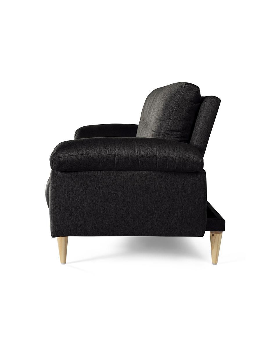 "futón/sofá cama" sí salam memory foam reclinable 3 posiciones  makora "de" lino