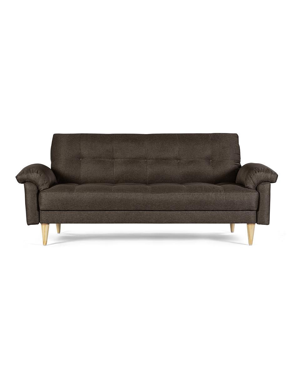 Sofá cama armable Salam memory foam reclinable 3 posiciones de lino Sofá cama armable Salam memory foam reclinable 3 posiciones de lino