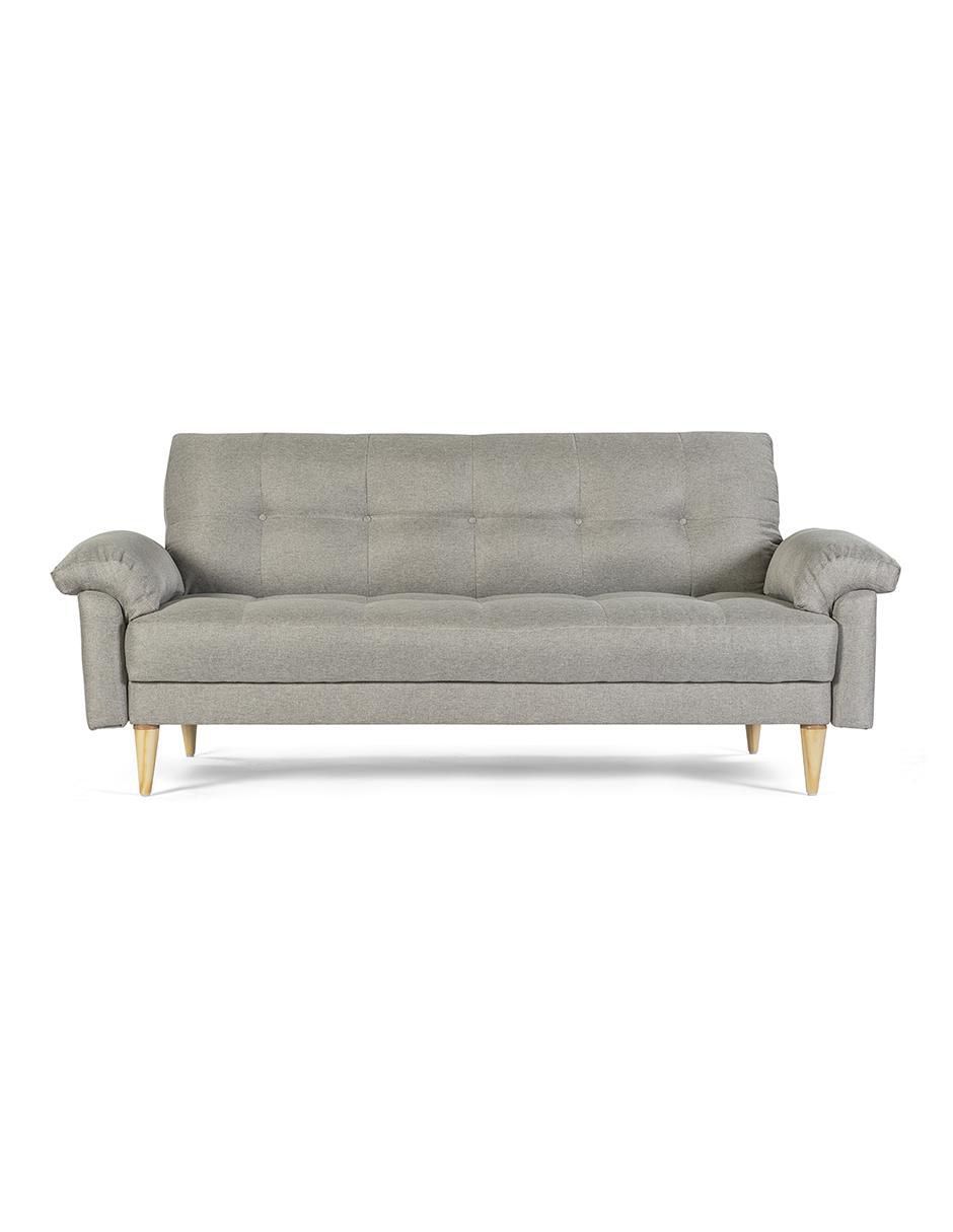 Sofá cama armable Salam memory foam reclinable 3 posiciones de lino Sofá cama armable Salam memory foam reclinable 3 posiciones de lino