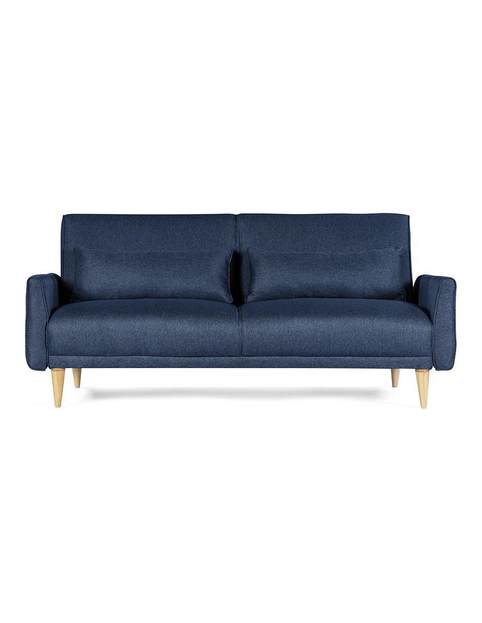 Sofá cama armable Anicka memory foam reclinable 3 a posiciones de Lino Sofá cama armable Anicka memory foam reclinable 3 a posiciones de Lino