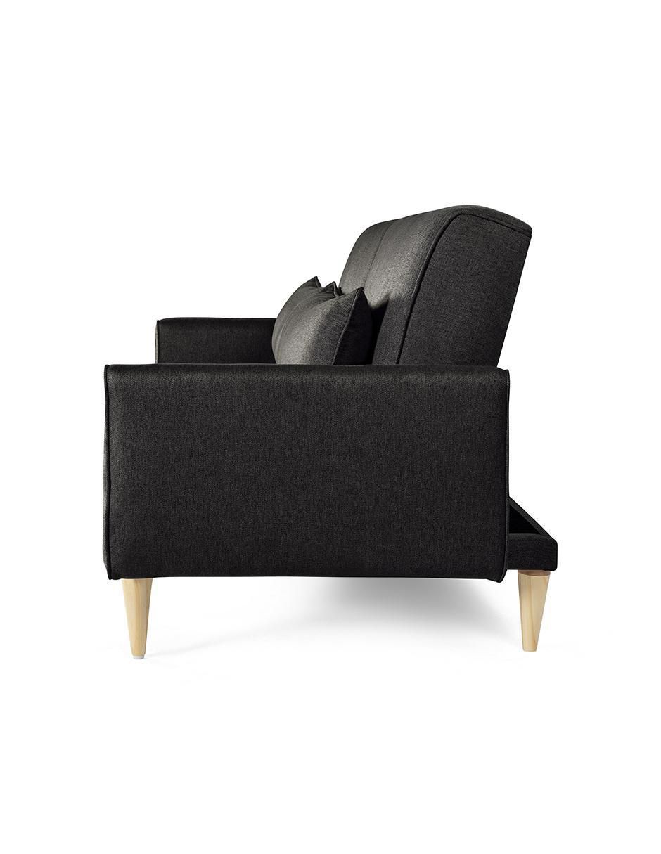"futón/sofá cama" sí anicka memory foam reclinable 3 a posiciones makora "de" lino