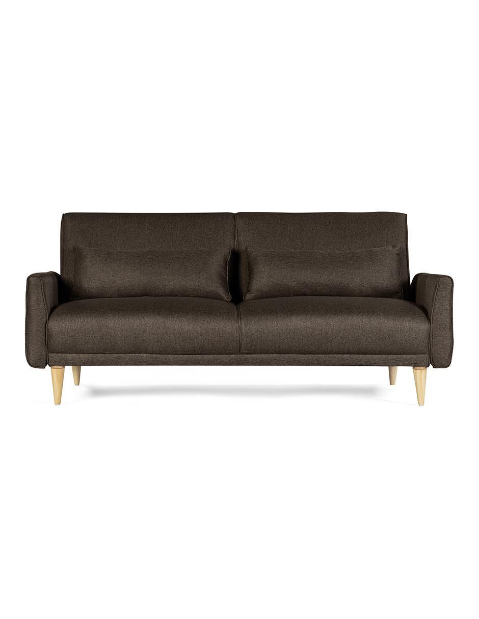 Sofá cama armable Anicka memory foam reclinable 3 a posiciones de Lino Sofá cama armable Anicka memory foam reclinable 3 a posiciones de Lino