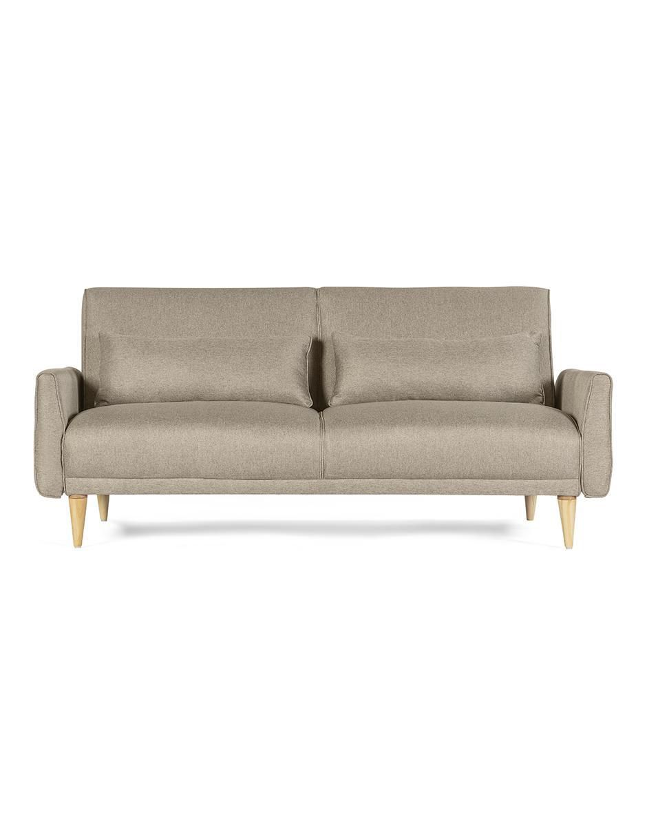 Sofá cama armable Anicka memory foam reclinable 3 a posiciones de Lino