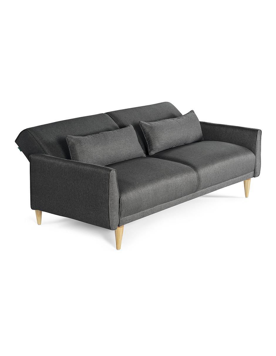 Sofá cama armable Anicka de lino 5